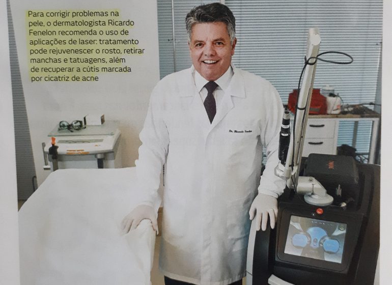 Dr Ricardo Fenelon na revista Encontro, do Correio Braziliene para falar como se preparar para o verão