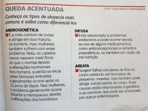 Revista Encontro - queda de cabelo - Clínica Ricardo Fenelon - Brasília