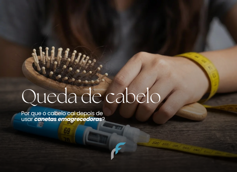 Queda de cabelo após uso de canetas emagrecedoras: por que acontece e como tratar